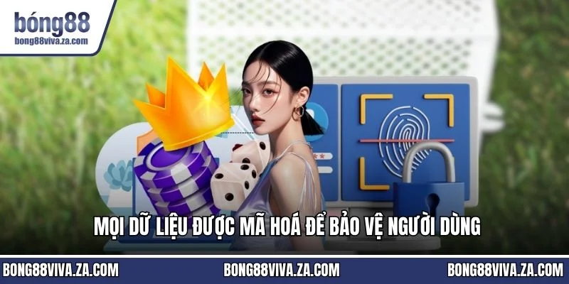 Mọi dữ liệu được mã hoá để bảo vệ người dùng